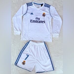 Set Real Madrid kids Retro, Ronaldo #7